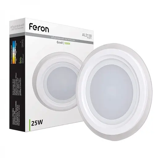 Свiтлодiодний свiтильник Feron AL2110, 25W 5000K (1629)