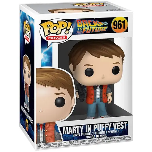 Коллекционная фигурка Funko POP! серии Назад в будущее - Марти