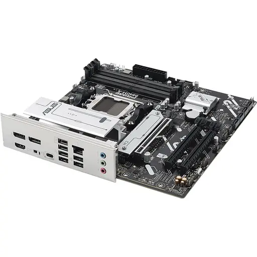 Материнська плата Asus AM5 Prime B840M-A-CSM, B840, 4xDDR5, Int.Video (CPU), 4xSATA3, 3xM.2, 1xPCI-E 4.0 x16, 2xPCI-E 3.0 x16, Realtek 7.1, Realtek 2.5Gb, 5xUSB 3.2 / 6xUSB 2.0, HDMI/2xDP, MicroATX - фото 5