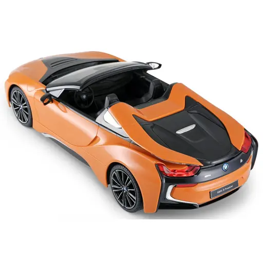 Машинка Rastar BMW i8 Roadster (95560) на радіокеруванні. 1:12. Помаранчевий - фото 4