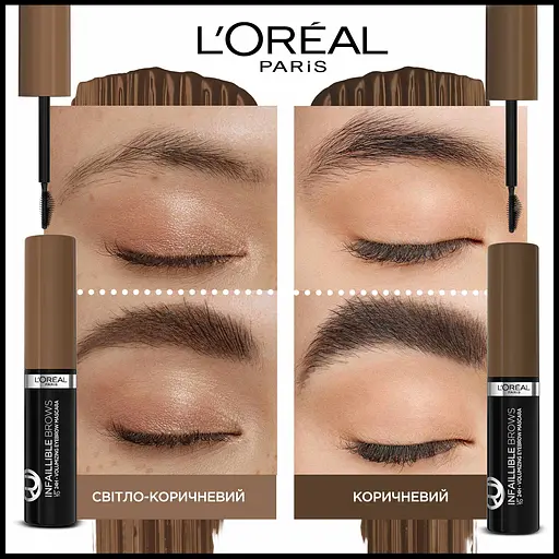 Туш для брів L'Oreal Paris Brow Artist Plump & Set тон 108, 4.9 мл (A9891400) - фото 2