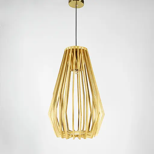 Деревʼяний підвісний світильник Line.F MJ 72/1 - фото 9