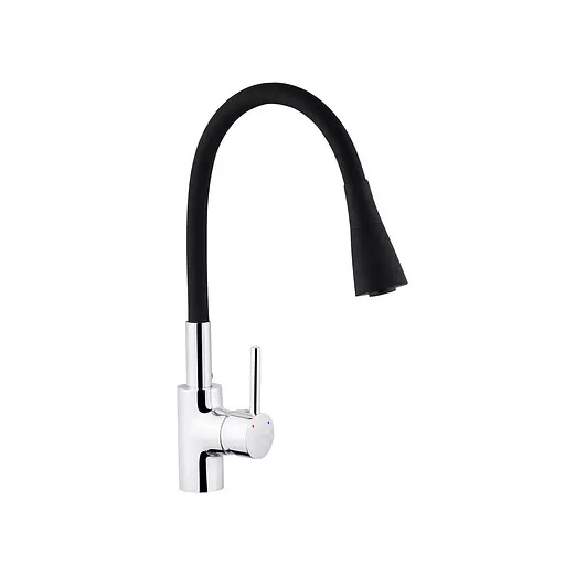 Змішувач для кухні Kroner KRP Kuche - C031BLK CV024338 Чорний матовий - фото 1