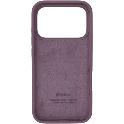 Чехол Silicone Case для Apple iPhone 17 Pro Max Taro Purple AA [145090] - фото 2