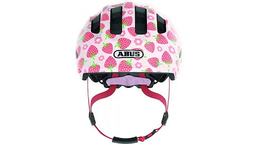 Велошолом Abus Smiley 3.0 LED M Pink Rose (1007-677076) - фото 2