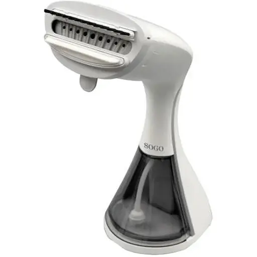 Ручний вертикальний відпарювач Sogo SS-6405 Керамічне покриття 2100Вт для одягу 250 мл Білий - фото 1