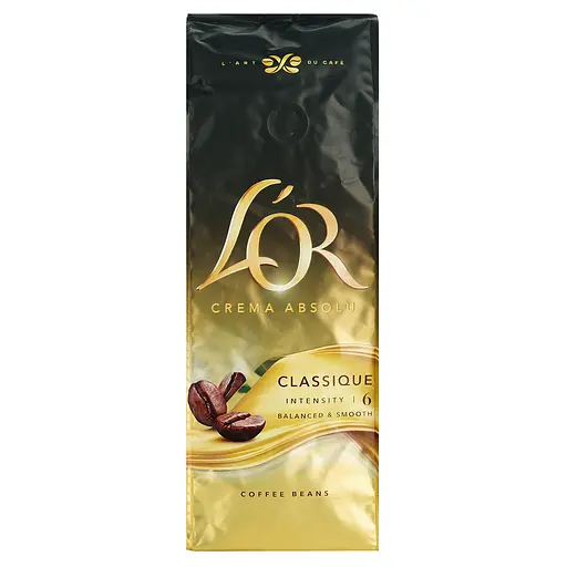 Кава в зернах L'OR Crema Absolute Classic, 500 г (723843) - фото 3