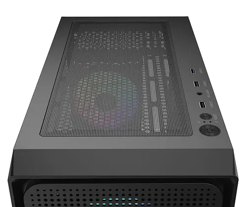 Корпус OCYPUS GAMMA C50 BK ARGB (GAMMA-C50-BKG400XX-GL) без блока питания - фото 2