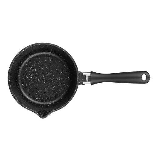 Ківш  Ardesto Gemini Anzio зі скляною кришкою 1.2 л 16 см алюміній чорний (AR2412GES) - фото 5