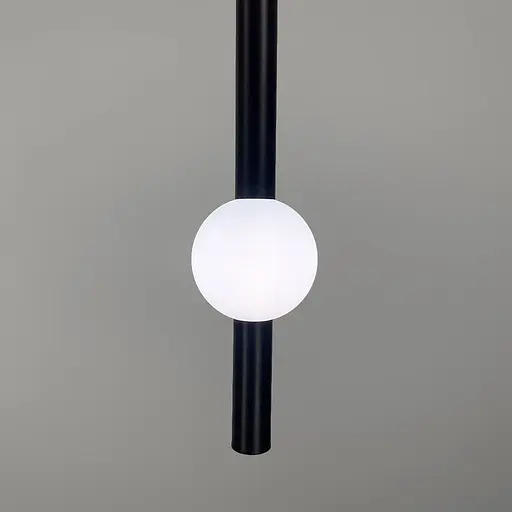 Led светильник черный в вертикальной форме 90 см на 3 режима | Line F | Арт. YG517 wB/900 VL BK - фото 6