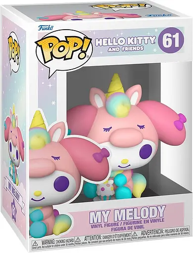 Фигурка Funko Pop Хеллоу Китти Май Мелоди Hello Kitty My Melody 10 см FP HK 61 - фото 3