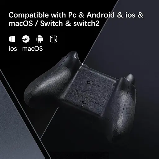 Геймпад Беспроводной GuliKit ES PRO для ПК, Switch 2, Switch и Android, TMR 4000 Черный - фото 3