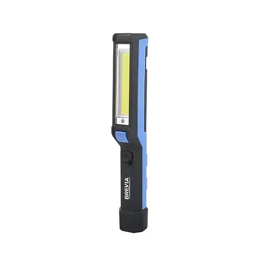 Фонарь инспекционный Brevia LED Pen Light 2W COB + 1W LED на аккумуляторе 900 mAh microUSB - фото 2