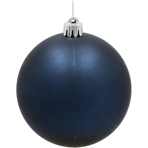 Комплект елочных шариков Chomik пластиковые 10 см синие 4 шт. (GIF3917) - фото 2