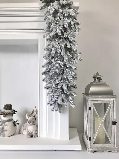 Гірлянда хвойна Hvoya Traditional пишна лита засніжена 2 м - фото 3