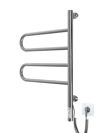 Електрична рушникосушка Mario Тристар-I 600x445/55 TR таймер-регулятор 2.3.0505.11.P - фото 2