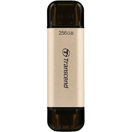 Transcend Накопичувач 256GB USB 3.2+Type-C JetFlash 930 Black R420/W400MB/s