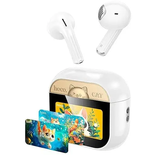 Навушники Hoco Kissa true wireless touch screen BT headset EW89 BT5.4 25/300mAh 3.5/20h