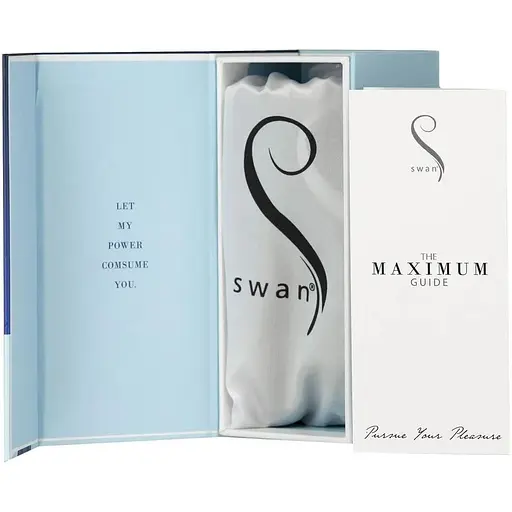 Вибропуля Swan Maximum + Comfy Cuff Blue - фото 7