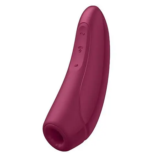 Ваакумний стимулятор клітора Satisfyer Curvy 1+ червоний - фото 4