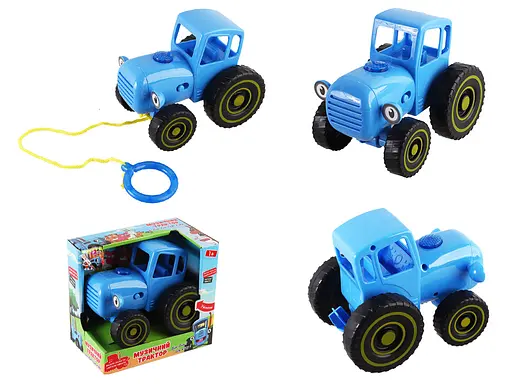 Трактор музыкальный WToys украинская озвучка, свет, стишки, сказки, TK11203