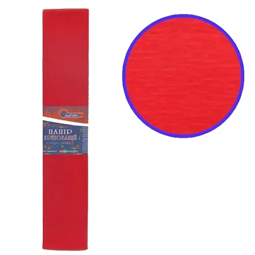 Гофропапір "Червоний" Josef Otten KR35-8001, 50х200 см, 35 ​​% - фото 2