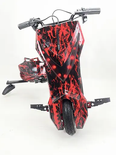 Дрифт-карт ElectrO Crazy Bug Premium (500W 5.7Ah) полум'я