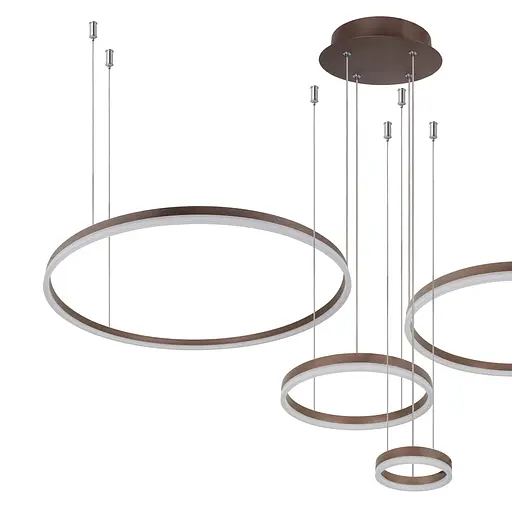 Подвесная Люстра Brille модерн BR-925S/4 LED 120W*2 BK - фото 5