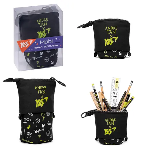 Школьный пенал-подставка Moby MIX Yes PH-M2 ассортимент 16шт. - фото 3