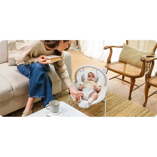 Кресло-шезлонг MoMi Glossy Blue (BULE00043) - фото 5