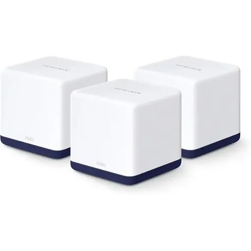 Маршрутизатор Mercusys HALO H50 3PK AC1900 3xGE LAN/WAN MESH - фото 1