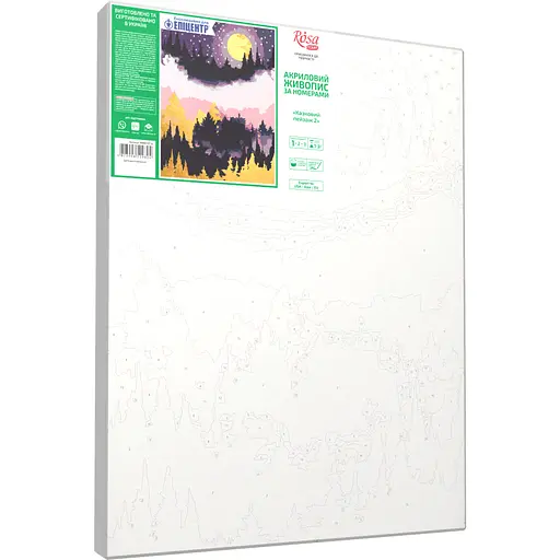 Картина за номерами Rosa Start Казковий пейзаж 2 35x45 см - фото 3