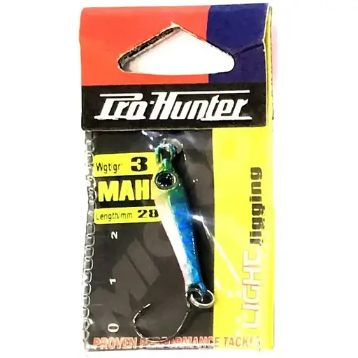 Пількер Prohunter Mahi with single hook 3g Блакитний (1013-9637.00.83)