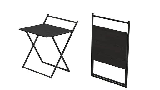 Стол трансформер Компакт 3 750x790x720 Черный металл ДСП Сосна Кембра 16 мм FRD-104678