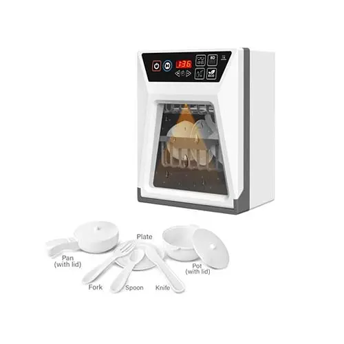 Посудомийка, звуки, підсвічування, відкриваються дверцята, муляжі посуду, F2315