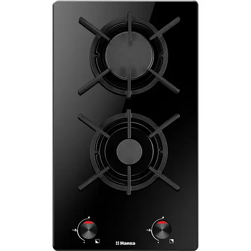 Варочная поверхность газовая Hansa 30 см чугун черный