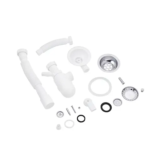 Кухонна мийка гранітна Kroner KRP Komposit GRB-6243 CV031063, Графит - фото 8