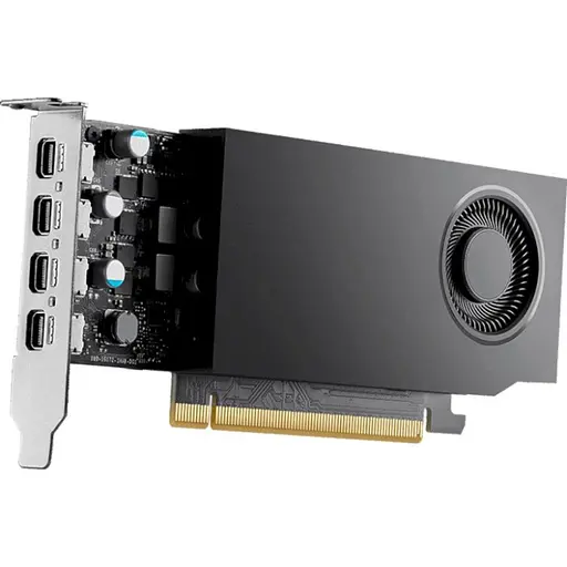 Видеокарта PNY NVIDIA QUADRO RTX A1000 8GB LowProfile OEM (VCNRTXA1000-SB) (GDDR6, 128 bit, PCI-E v4.0) - фото 3