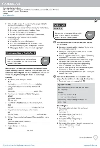 Complete First. Workbook without answers and Downloadable Audio - фото 9