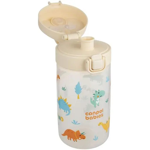 Поильник детский для воды Canpol babies Junior бежевый (56/624_bei) - фото 3