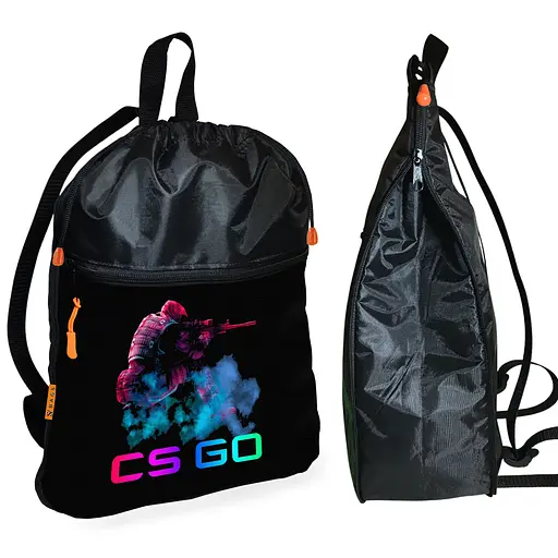 Шкільний рюкзак дитячий Counter-Strike + Сумка для взуття спортивної форми рюкзак-мішок для хлопчика (01694) - фото 2