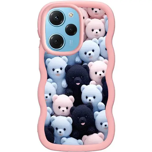 Чохол TPU Cloudy Pictures для Xiaomi Poco X5 Pro 5G / Note 12 Pro 5G Bears