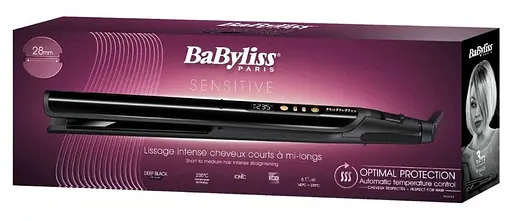Випрямляч для волосся BaByliss Sensitive ST452E з терморегулятором 49 Вт - фото 5