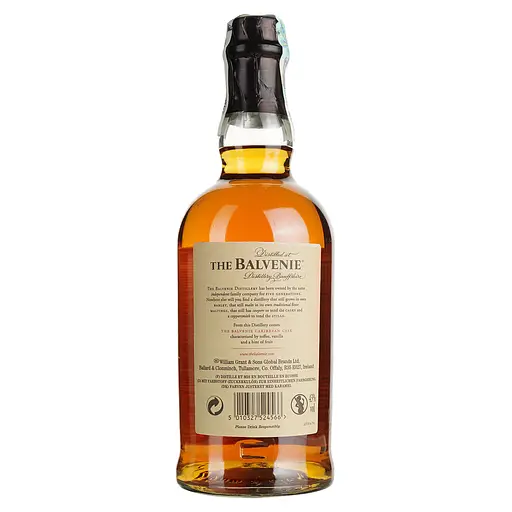 Віскі Balvenie Carribean Cask 14 Year Old 43% 0.7 л з двома келихами в подарунковій коробці - фото 7