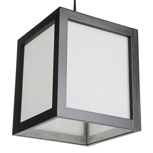 Люстра підвісна Brille дерев'яна E14 40W BK (BKL-236S/1) - фото 3