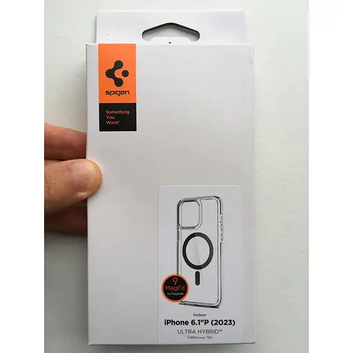 Протиударний чохол Spigen Ultra Hybrid MagFiдля iPhone 15 Pro (6.1") Graphite ACS06716 - фото 2