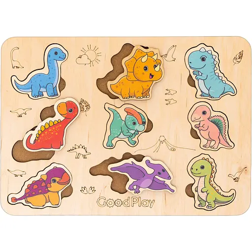 Пазл-сортер GoodPlay ДиноСвіт (PS-4-019) - фото 2