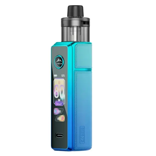 Под-система VooPoo Drag X3 80W Pod with PnP X Cartridge DTL 5 мл електронна сигарета Kit Sky Blue (18816) - фото 1