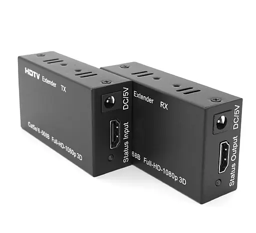 Активний подовжувач HDMI extender по крученій парі Voltronic HDMI60m1080Р RX/TX до 60 м
