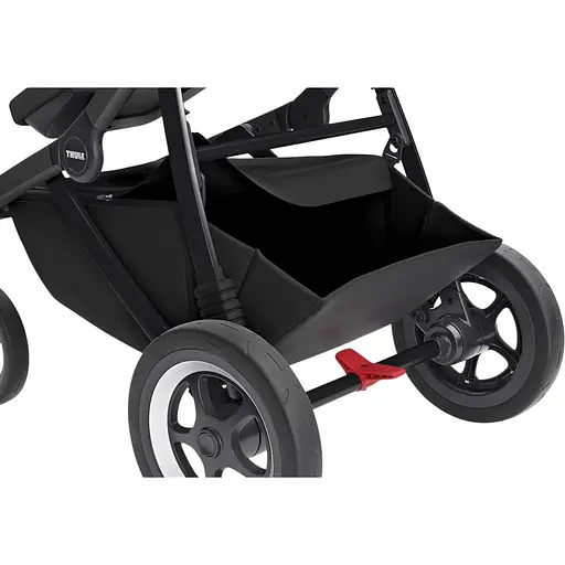 Детская коляска Thule Sleek Midnight Black on Black с люлькой (TH 11000026) - фото 10